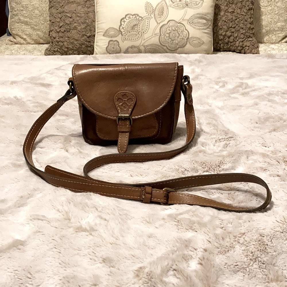 Patricia Nash small leather crossbody.